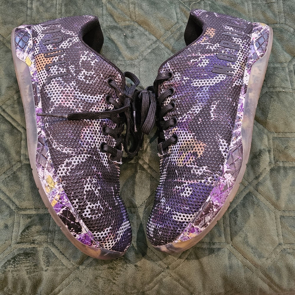 Women's black multi color No Bull shoes